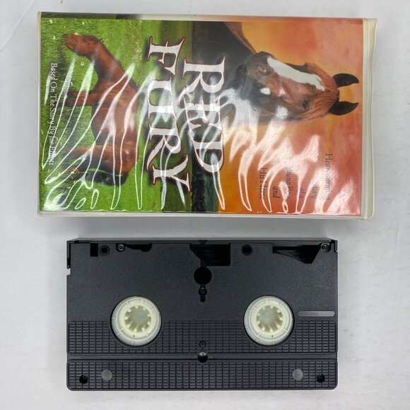 Vintage Red Fury Film VHS Tape Clamshell Case Based On Story By Joe Elliott - Picture 6 of 9